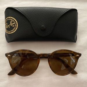 Ray-Ban RB2180 Sunglasses with case.